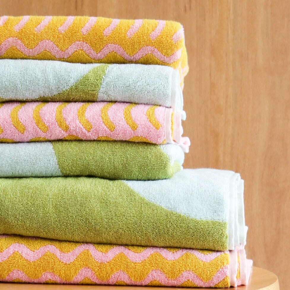 Towels Organic Cotton Pebble Hand Towel