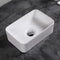 Essence Garda Rectangle Above Counter Basin - Gloss White