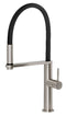 Phoenix Blix Flexible Hose Sink Mixer - Brushed Nickel