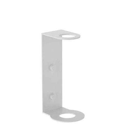 Clark Round Soap Bottle Holder, Wall Mounted - Matte White