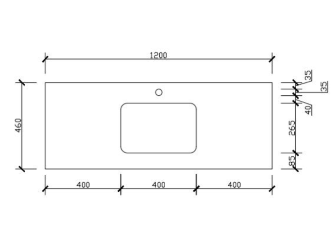 Aulic Leona Floorstanding 1200mm Vanity, Stone Top with Undermount Basin