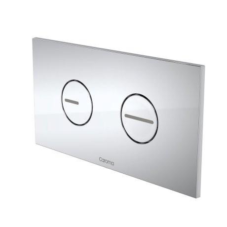 Caroma Invisi Series II® Round Dual Flush Plate & Buttons 237010