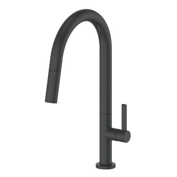 Greens Luxe Pull Down Sink Mixer - Matte Black