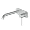 183025213 Textura Wall Basin-Bath Mixer with Faceplate brushed Stainless