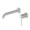 18302523 Textura Wall Basin-Bath Mixer Brushed Stainless