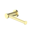 183086 Textura Toilet Roll Holder Brushed Brass