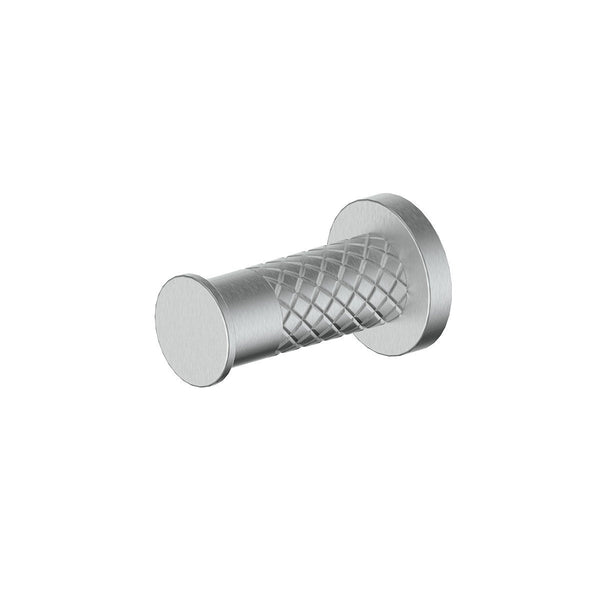 183093 Textura Robe Hook Brushed Stainless