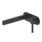 Greens Glint Wall Basin Mixer w/ Backplate - Matte Black