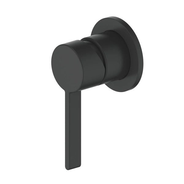 Greens Glint Shower Mixer Matte Black