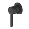 Greens Glint Shower Mixer Matte Black