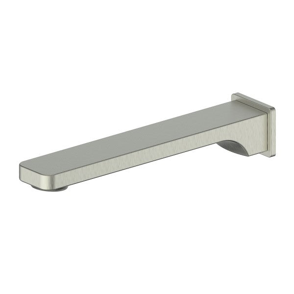 Greens Swept Spout - Brushed Nickel