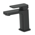 Greens Swept Basin Mixer - Matte Black