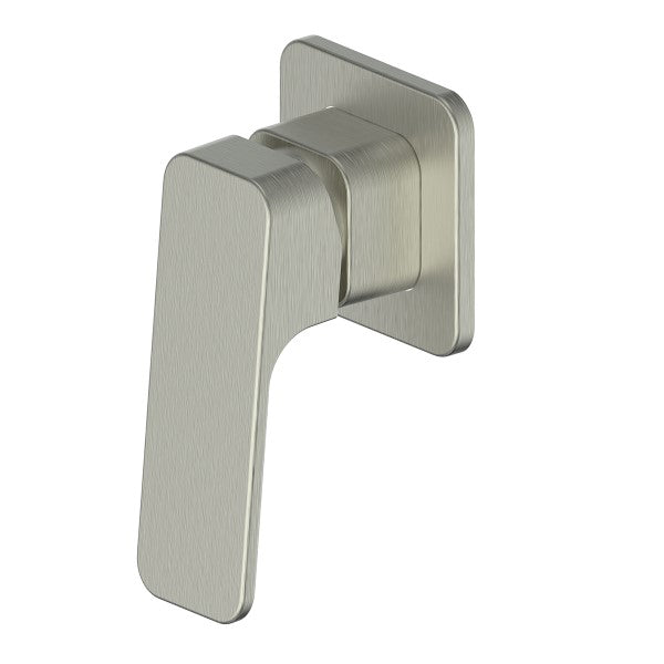 Greens Swept Shower Mixer Trim Set - Brushed Nickel