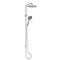 Greens Rocco Combination Twin Rail Shower - Chrome