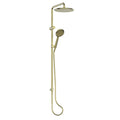 Greens Rocco Combination Twin Shower - Brushed Brass