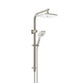 Greens Corban Combination Twin Rail Shower - Brushed Nickel