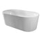 Princess 1500mm Freestanding Oval Bath - White