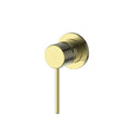 Greens Maci Mini Shower Mixer Trim Set - Brushed Brass