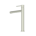 Greens Mika Tower Basin Mixer - Brushed Nickel