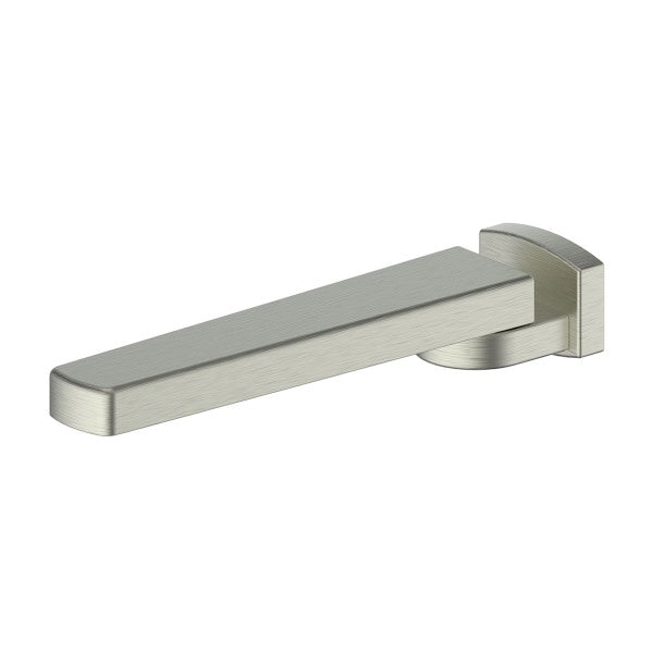 Greens Swept Swivel Spout - Brushed Nickel