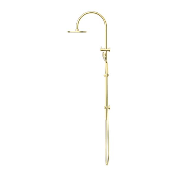Nero Mecca Twin Shower with Air Shower - Brushed Gold / NR221905bBG