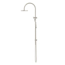 Nero Mecca Twin Shower with Air Shower - Brushed Nickel / NR221905bBN