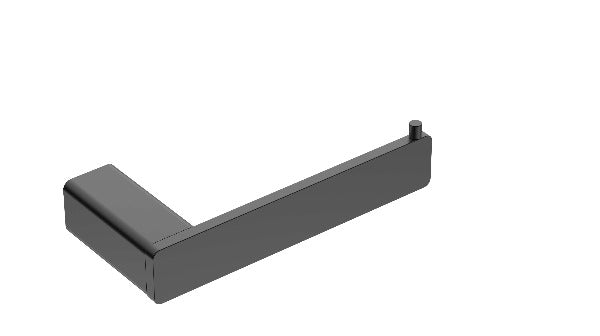 Hamel Toilet Roll Holder, Matte Black