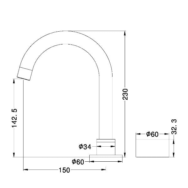 Nero Kara Progressive Basin Set - Matte Black / NR271901MB