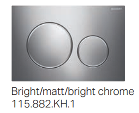 Geberit Sigma 20 Dual Flush Button & Plate