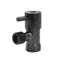 Mini Cistern Stop 1/4 Turn Lever - Matte Black