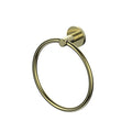 Greens Astro II Towel Ring - Brushed Brass