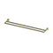 Greens Astro II Double Towel Rail 600mm - Brushed Brass
