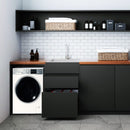 Everhard Excellence 35L Matte Black Drawer System Laundry Unit