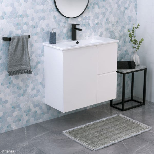 Fienza Siska Slim 750mm Wall Hung Vanity, 1th
