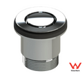 Pop Down Bath Waste 40mm with Overflow Chrome 21812