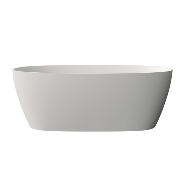 Atlantix Oval Shaped Freestanding Bath 1700mm, White