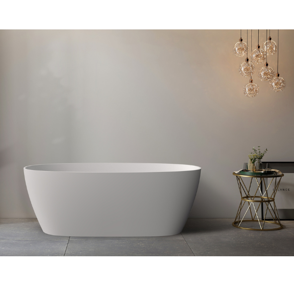 Atlantix Oval Shaped Freestanding Bath 1700mm, White