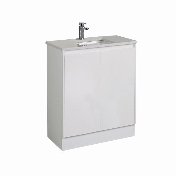 Aulic Alice Floorstanding 600mm Vanity Unit, Stone Top & Undercounter Basin