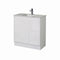 Aulic Alice Floorstanding 750mm Vanity Unit, Stone Top & Undercounter Basin