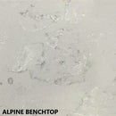Aulic Petra 1500mm Vanity Unit with Flat Stone Top (add basins)