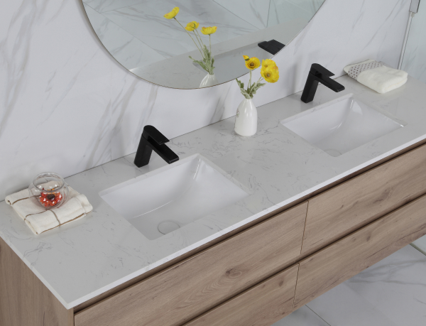 Aulic Max 1500mm Floorstanding Vanity Unit, Ceramic or Stone Top