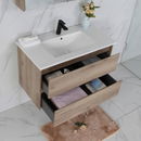 Aulic Max 900mm Wall Hung Vanity Unit, Ceramic or Stone Top