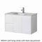 Aulic Alice Wall Hung Vanity 900mm, Ceramic Top 1th