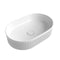 Aulic Cadel Pill Basin with V Groove 500mm x 320mm - White Gloss