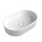 Aulic Cadel Pill Basin with V Groove 500mm x 320mm - Matte White