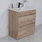 Aulic Max 750mm Floorstanding Vanity Unit, Ceramic or Stone Top