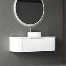 Aulic Petra 1200mm Vanity Unit with Flat Stone Top (add basin)