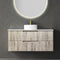 Aulic Tuscana 1200mm Vanity Unit with Flat Stone Top (add basin)