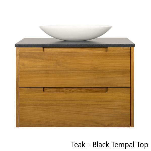FABF Avila Solid Timber Vanity 750mm - Teak / Messmate / Vic Ash / Blonde Teak