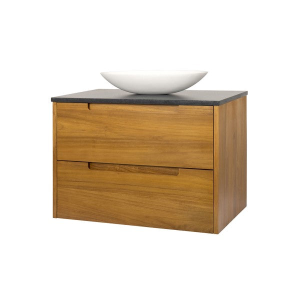 FABF Avila Solid Timber Vanity 750mm - Teak / Messmate / Vic Ash / Blonde Teak